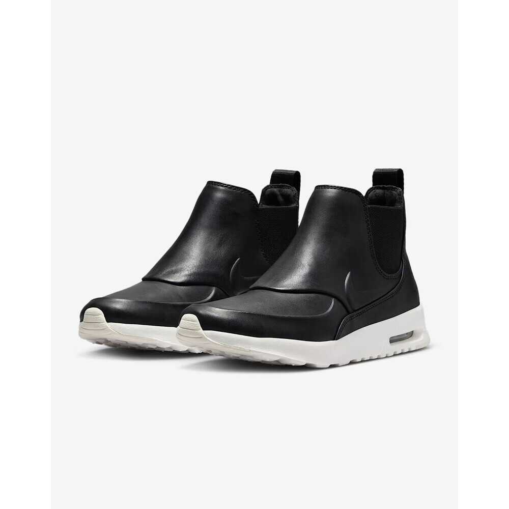 Nike Air Max Thea Mid 859550-001 Women's US 6 Black Chelsea Casual Shoes HAM313